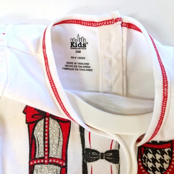 Girls Red & Black 3PC Pant Set - Picture 10 of 10